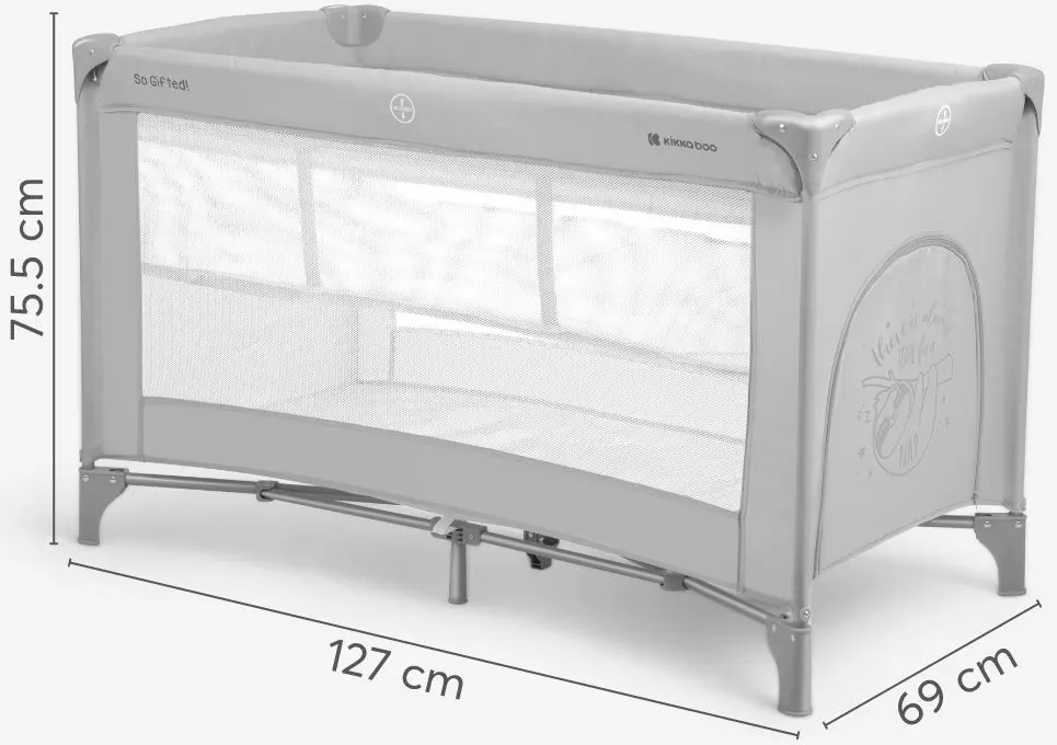 Manej-patuc Kikka Boo So Gifted 2 levels (Blue)