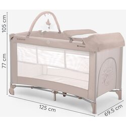 Manej-patuc Kikka Boo So Gifted Plus 2 levels (Beige) Thumb