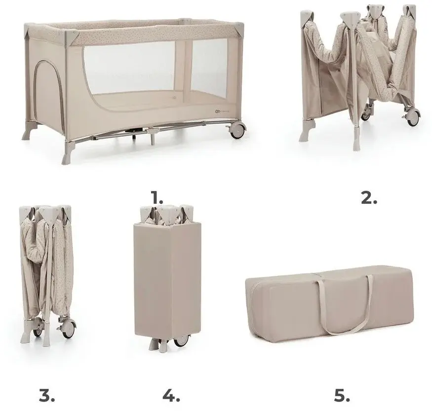 Manej-patuc 2in1 Kinderkraft Joy 2 (Beige)