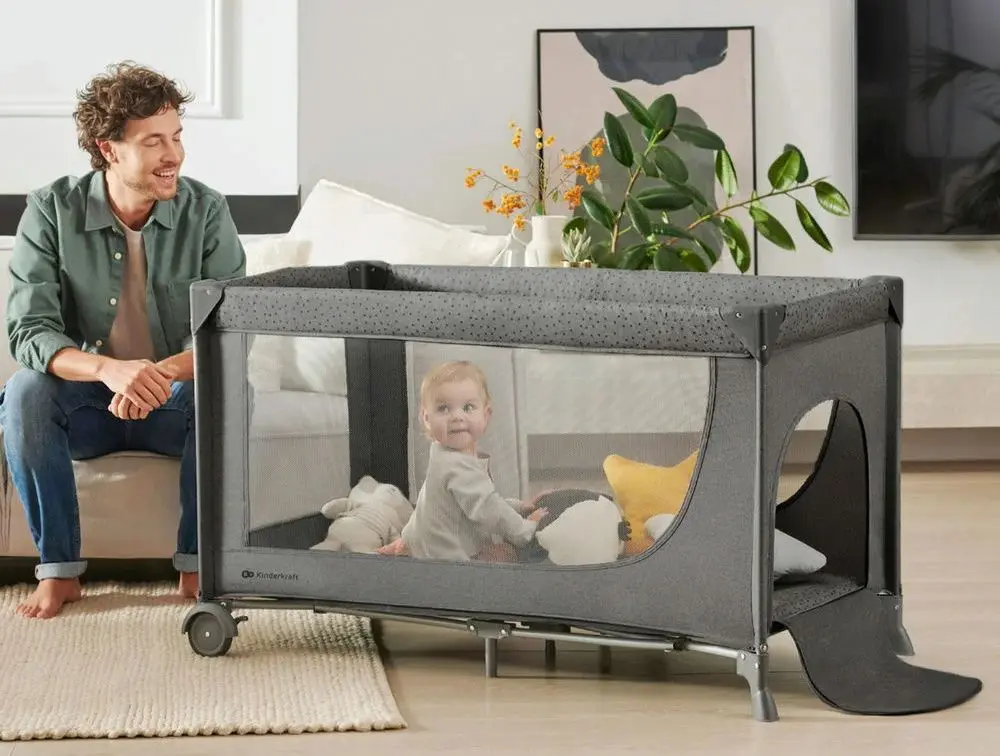 Manej-patuc 2in1 Kinderkraft Joy 2 (Beige)