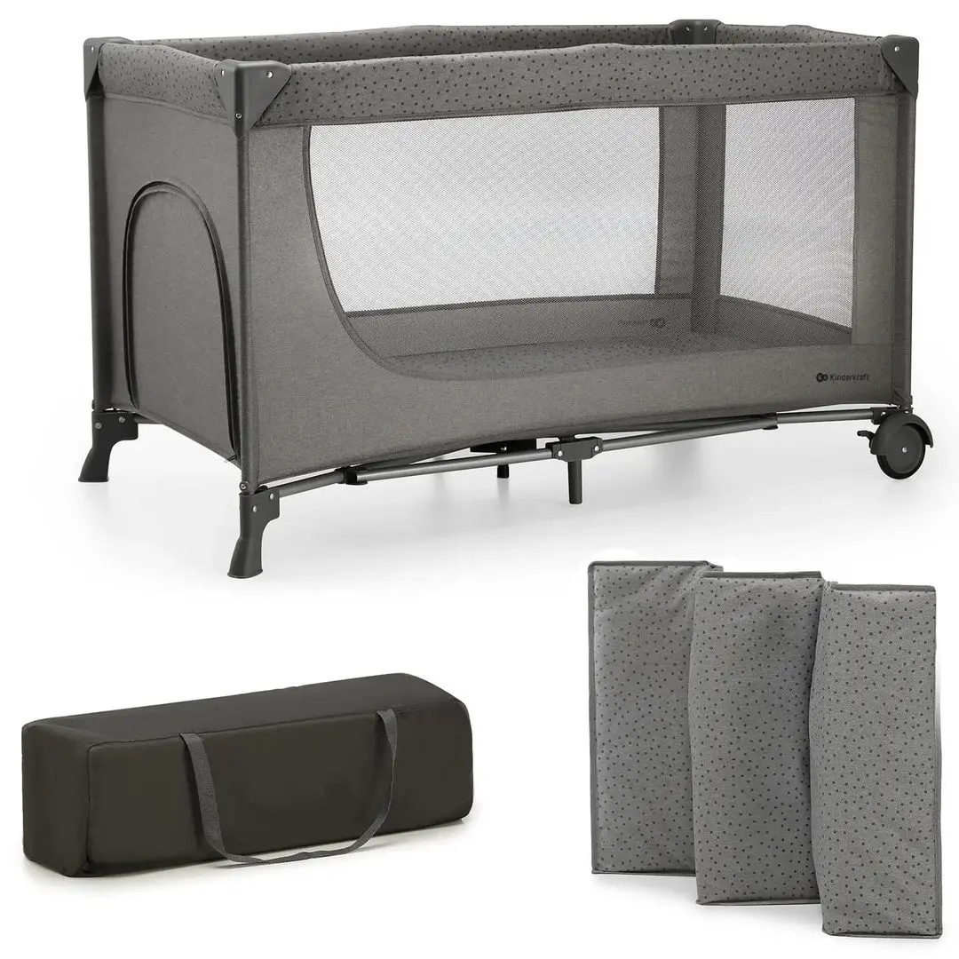 Manej-patuc 2in1 Kinderkraft Joy 2 (Dark Grey)