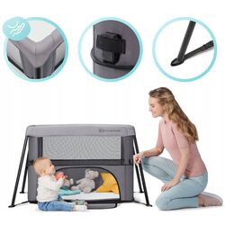 Manej-patuc Kinderkraft Movi (Grey) Thumb