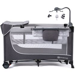 Manej-patuc cu accesorii Kinderkraft Leody (Grey) Thumb