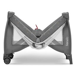 Manej-patuc 2in1 Lionelo Stefi Plus (Drak Grey/Multicolor Stars) Thumb