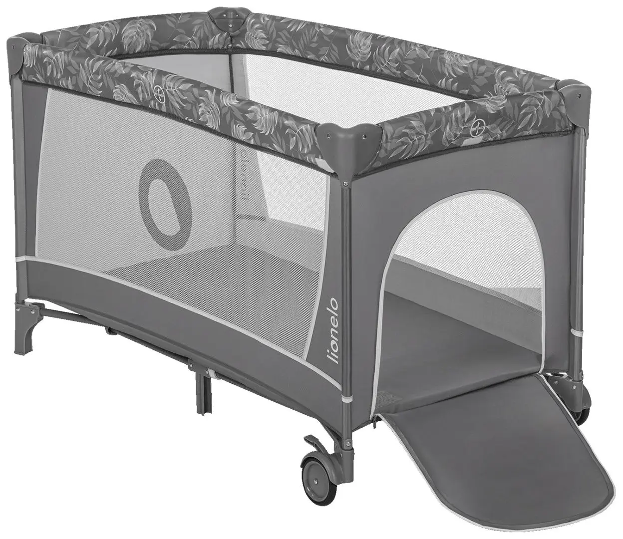 Манеж-кровать Lionelo Flower (Grey Stone)