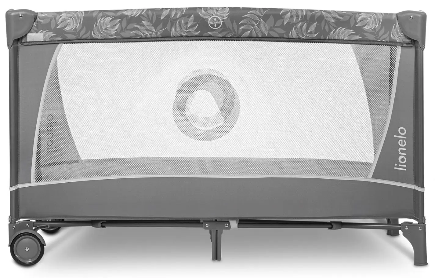 Манеж-кровать Lionelo Flower (Grey Stone)