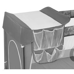 Манеж-кровать Lionelo Flower (Grey Stone) Thumb