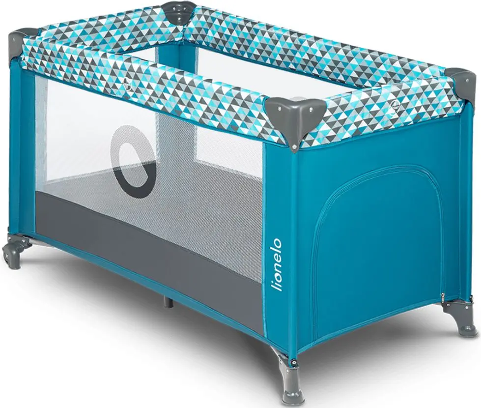 Манеж-кровать Lionelo Stefi (Green-Turquoise)