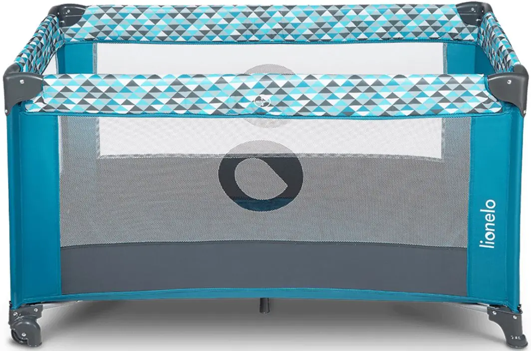 Манеж-кровать Lionelo Stefi (Green-Turquoise)