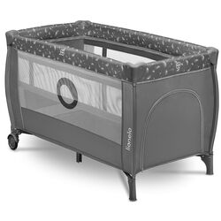 Манеж-кровать 2в1 Lionelo Stefi Plus (Grey/White) Thumb