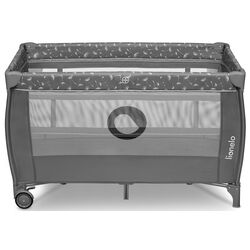 Манеж-кровать 2в1 Lionelo Stefi Plus (Grey/White) Thumb