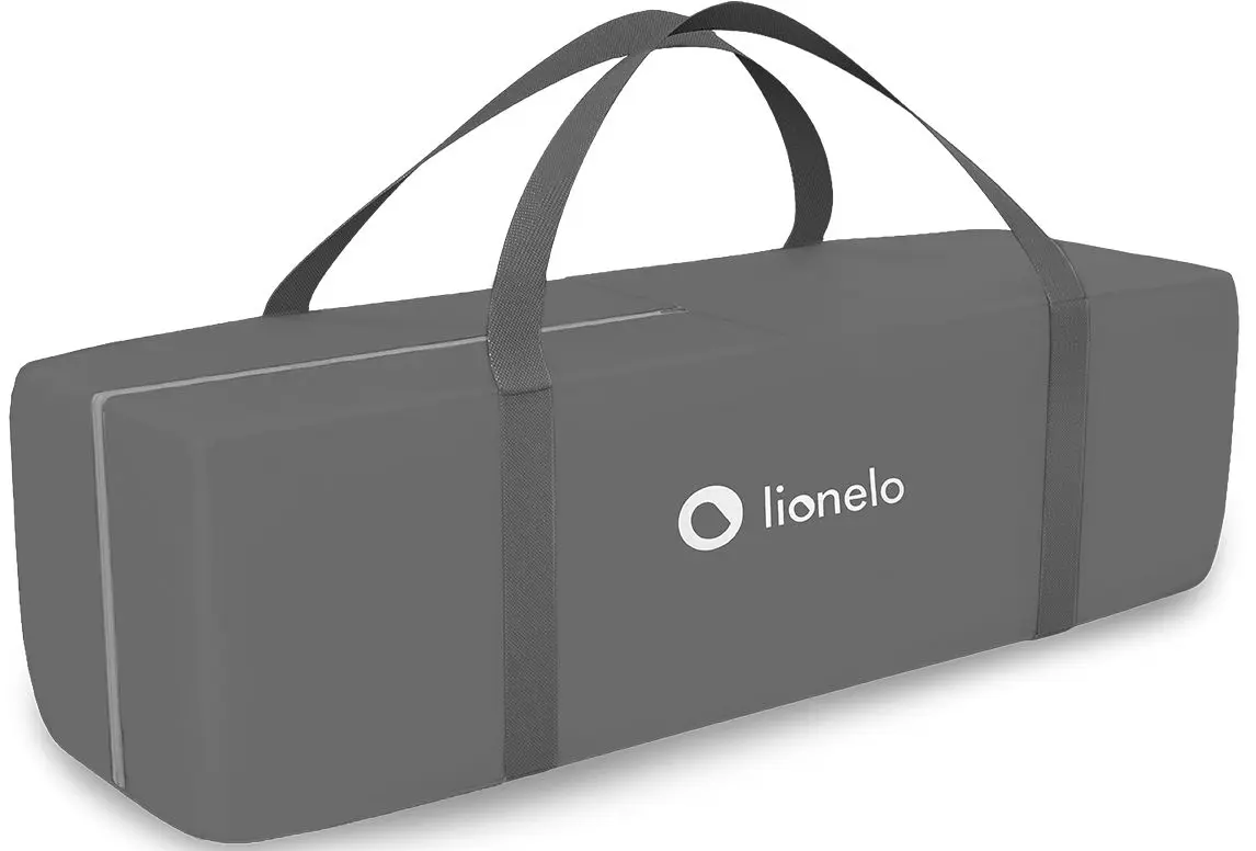 Манеж-кровать 2в1 Lionelo Stefi Plus (Grey/White)