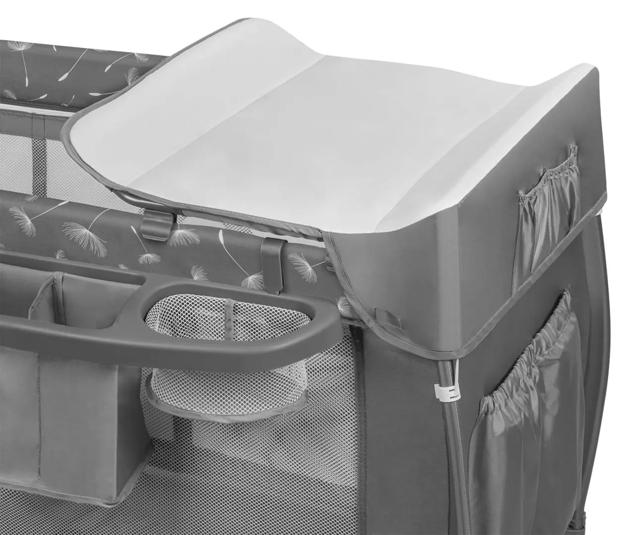 Манеж-кровать Lionelo Sven Plus (Grey Concrete)