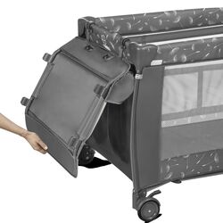 Манеж-кровать Lionelo Sven Plus (Grey Concrete) Thumb