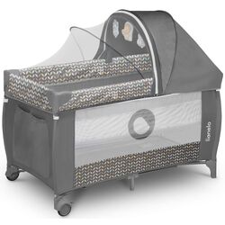 Манеж-кровать Lionelo Sven Plus (Grey Scandi) Thumb