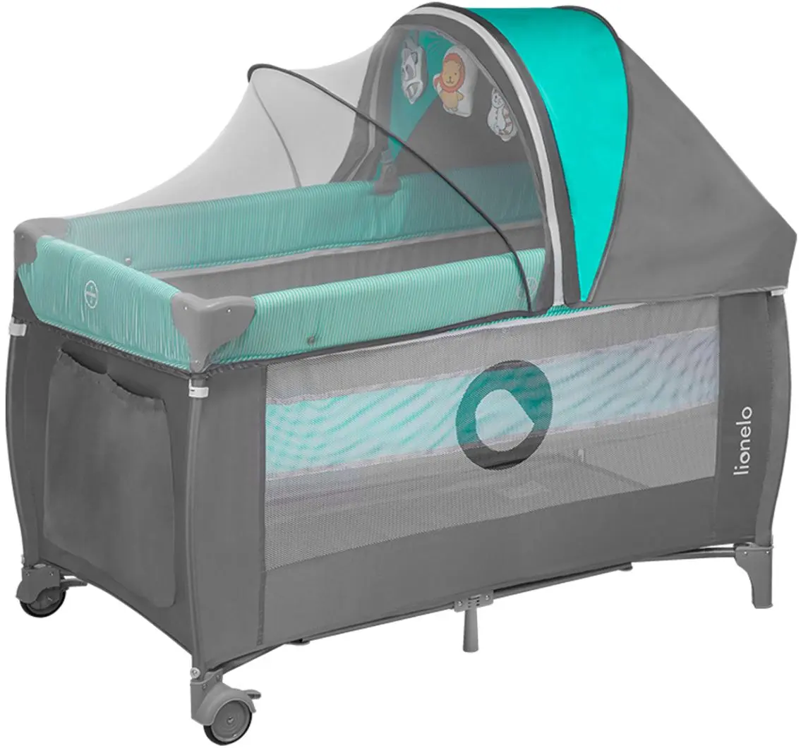 Manej-patuc Lionelo Sven Plus (Turquoise/Grey)