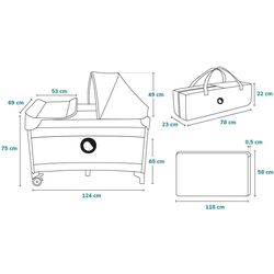 Manej-patuc Lionelo Sven Plus (Turquoise/Grey) Thumb
