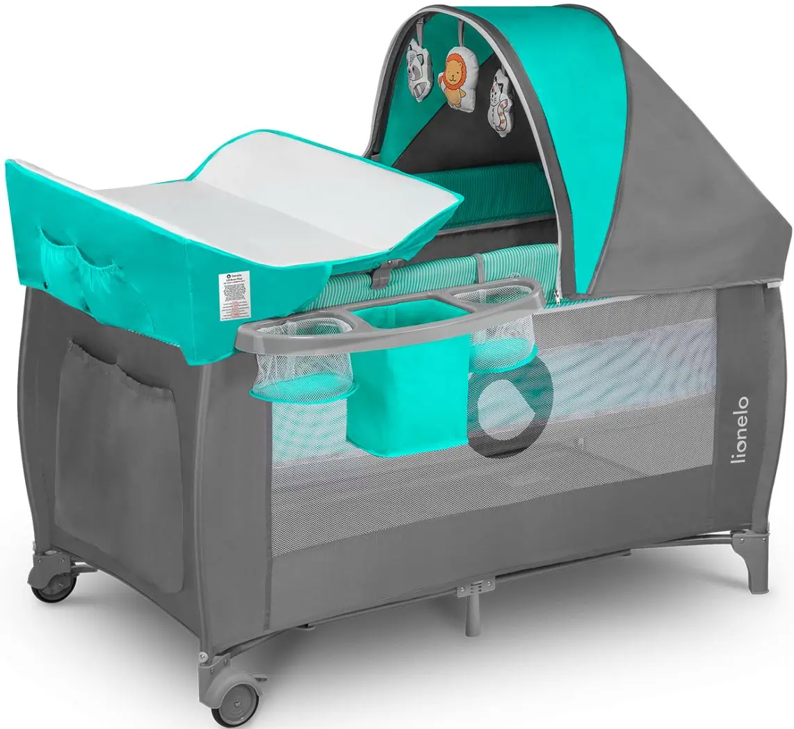 Manej-patuc Lionelo Sven Plus (Turquoise/Grey)