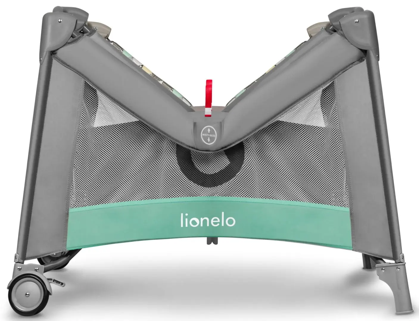 Манеж Lionelo Mille (Grey/Green)