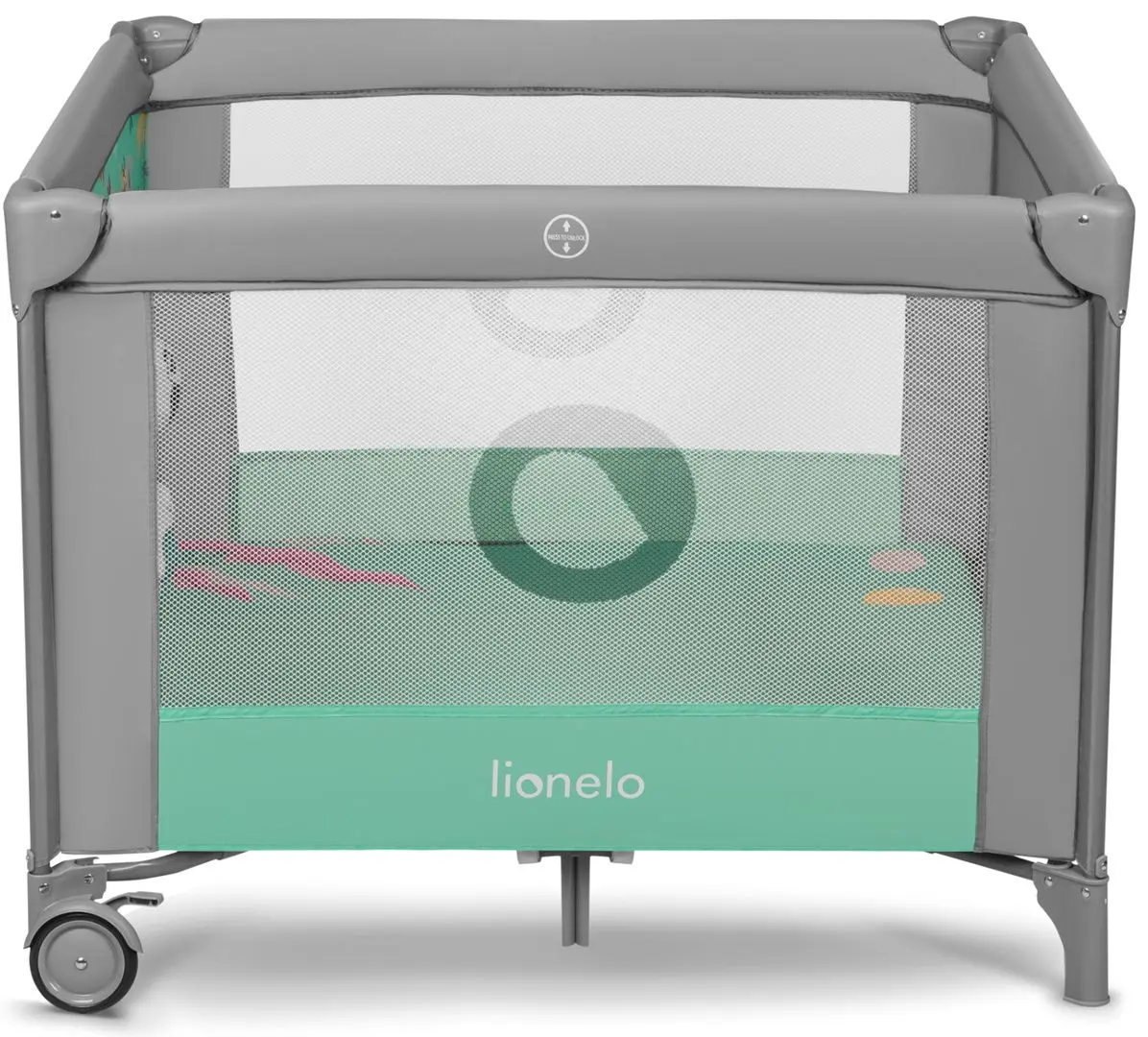 Манеж Lionelo Mille (Grey/Green)