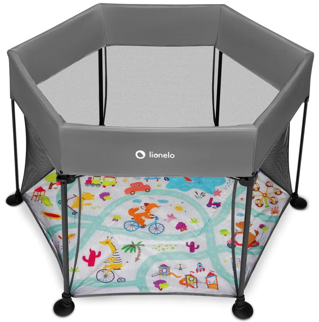 Манеж Lionelo Roel (Grey)