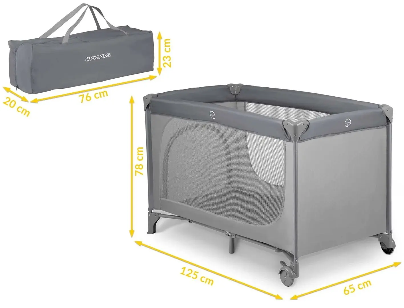 Manej-patuc Ricokids RK-240 (Gray)