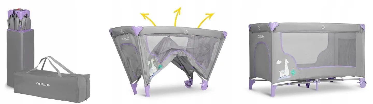 Manej-patuc Ricokids RK-240 (Gray/Lavender)