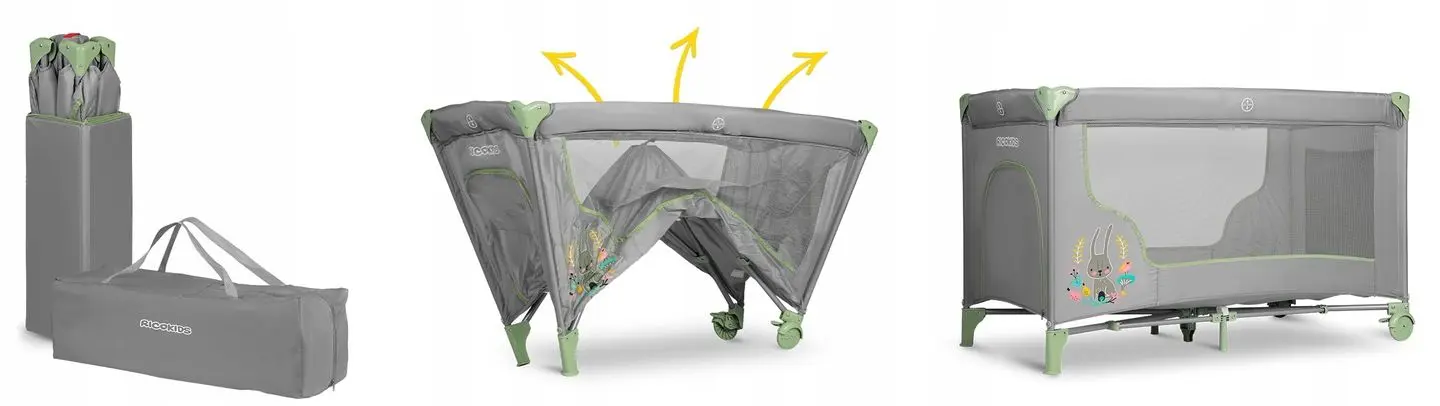 Manej-patuc Ricokids RK-240 (Gray/Mint)