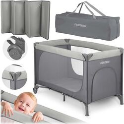 Манеж-кровать Ricokids RK-240 (Grey) Thumb