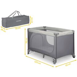 Манеж-кровать Ricokids RK-240 (Grey) Thumb