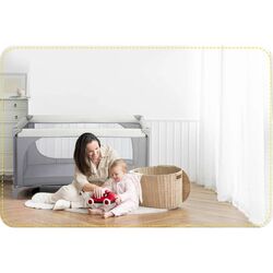 Манеж-кровать Ricokids RK-240 (Grey) Thumb