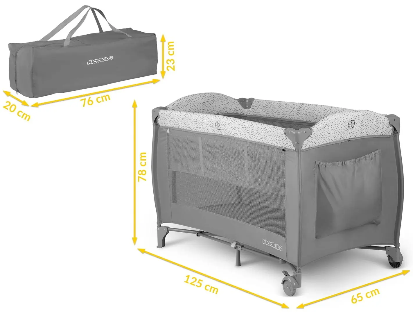 Manej-patuc Ricokids RK-242 (Gray)