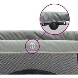 Manej VidaXL 10301 (Grey) Thumb