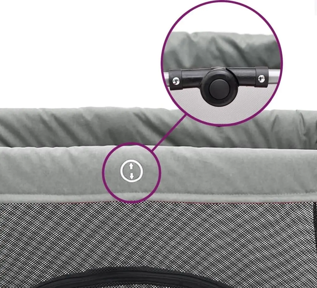 Manej VidaXL 10301 (Grey)