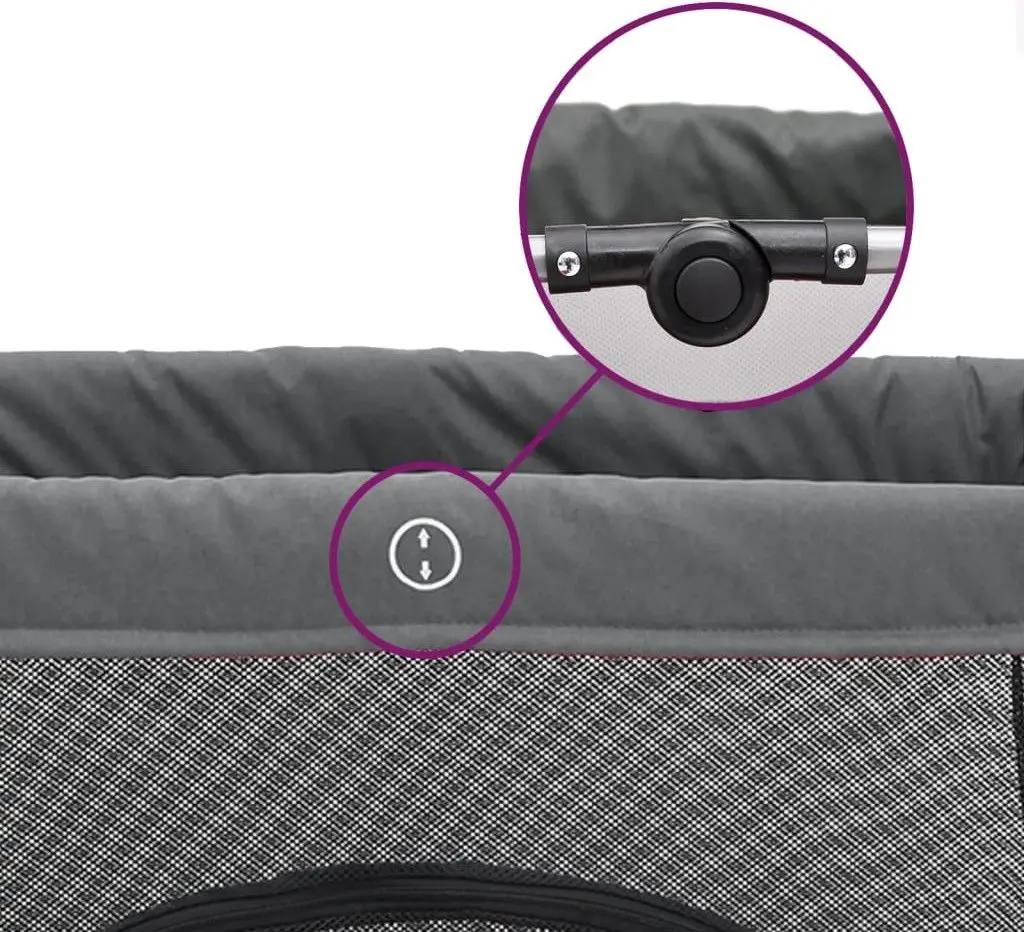 Manej VidaXL 10302 (Dark Grey)