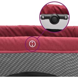 Manej VidaXL 10305 (Red) Thumb