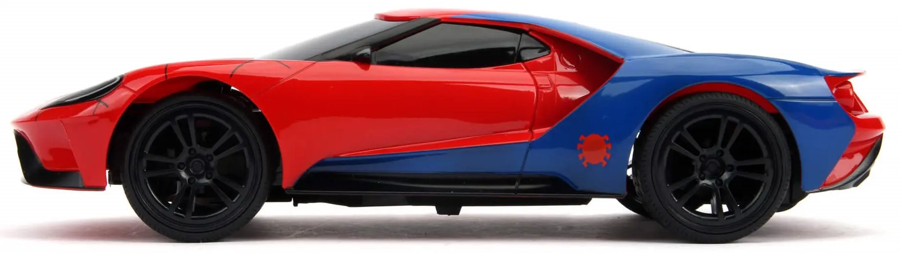 Masina cu telecomanda Jada Toys Marvel RC Spider-Man 2017 Ford GT 1:16 (Red/Blue)