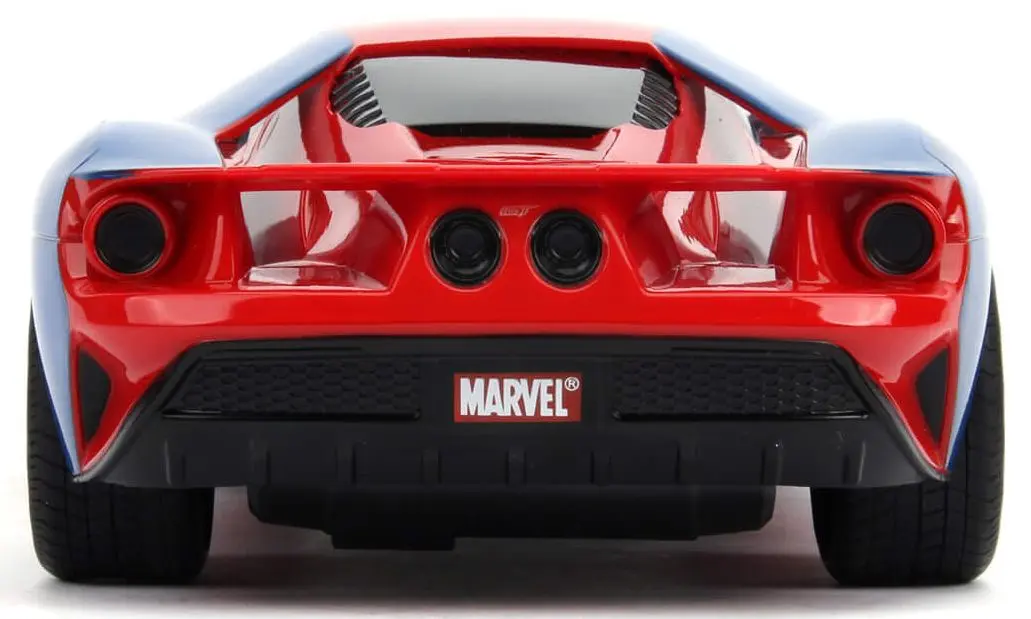 Masina cu telecomanda Jada Toys Marvel RC Spider-Man 2017 Ford GT 1:16 (Red/Blue)