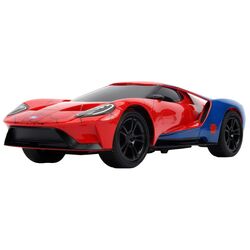 Masina cu telecomanda Jada Toys Marvel RC Spider-Man 2017 Ford GT 1:16 (Red/Blue) Thumb