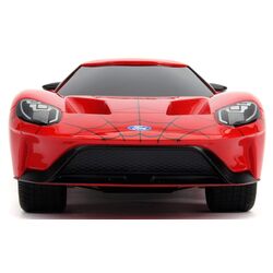 Masina cu telecomanda Jada Toys Marvel RC Spider-Man 2017 Ford GT 1:16 (Red/Blue) Thumb