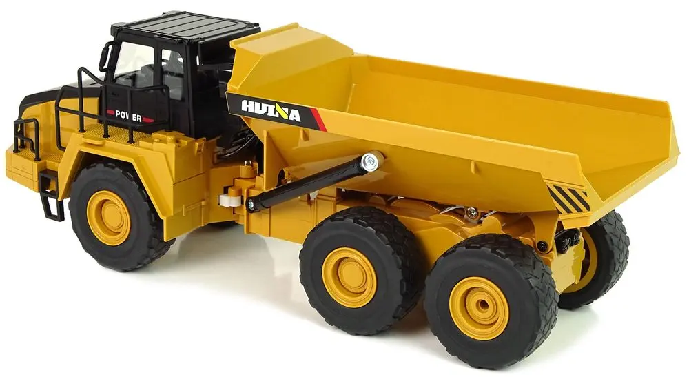 Camion cu telecomanda LeanToys Lifting Tipper (Yellow)