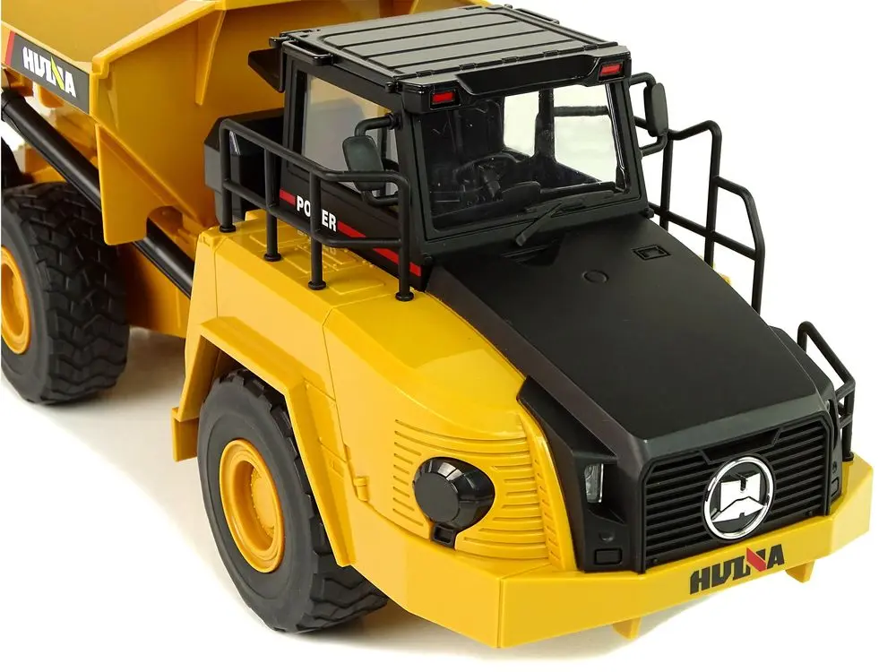 Camion cu telecomanda LeanToys Lifting Tipper (Yellow)