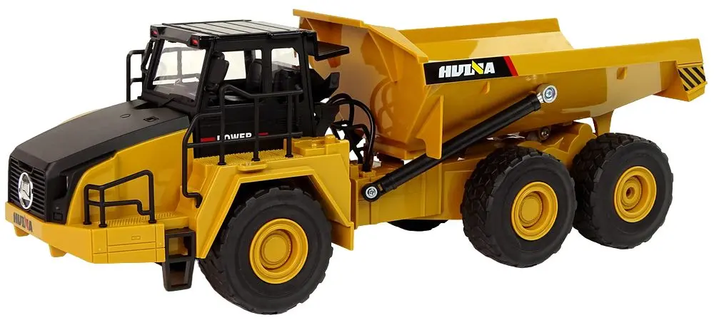 Camion cu telecomanda LeanToys Lifting Tipper (Yellow)