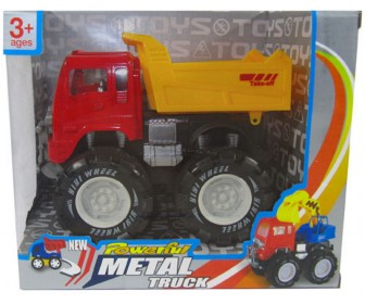 Самосвал Metal Truck 36540 (Red/Yellow)