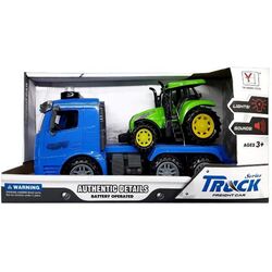Set de joaca Ya Hang Toys Trailer cu un tractor Thumb