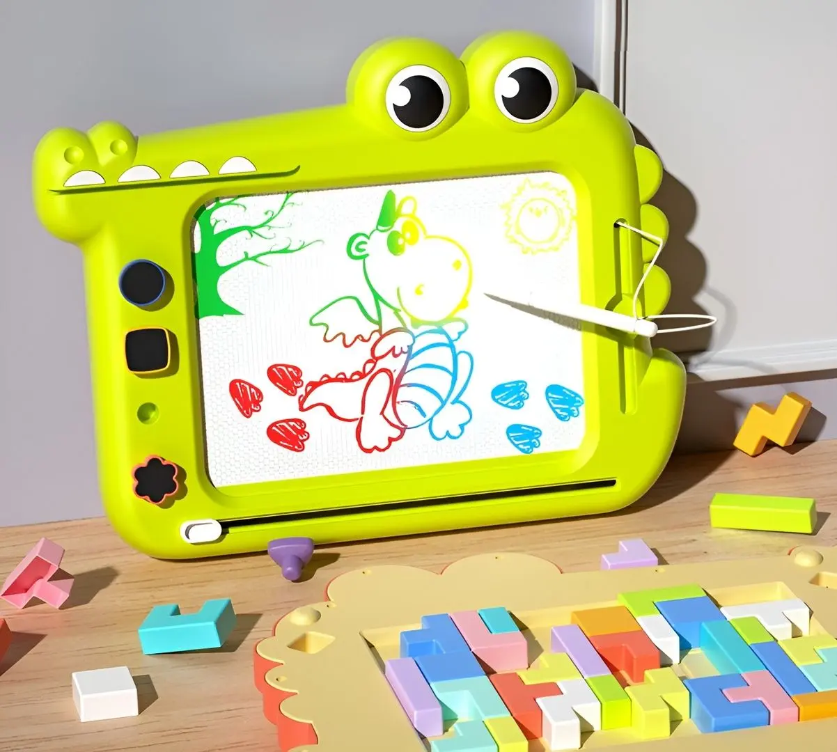 Tabla pentru desen 2in1 AliBibi Croco IFH5283862