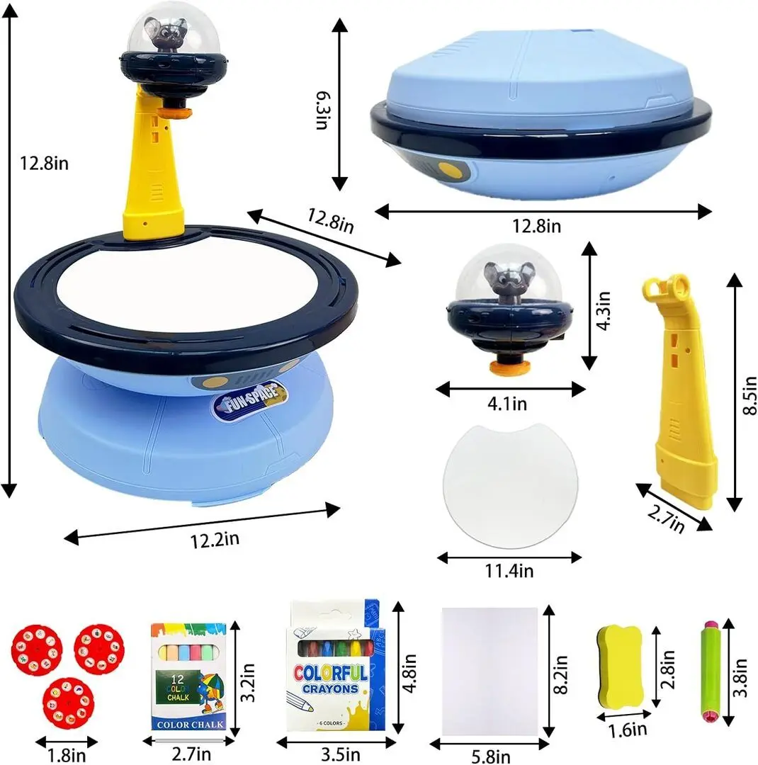 Proiector pentru desen 4in1 Board Games 6636 (Blue)