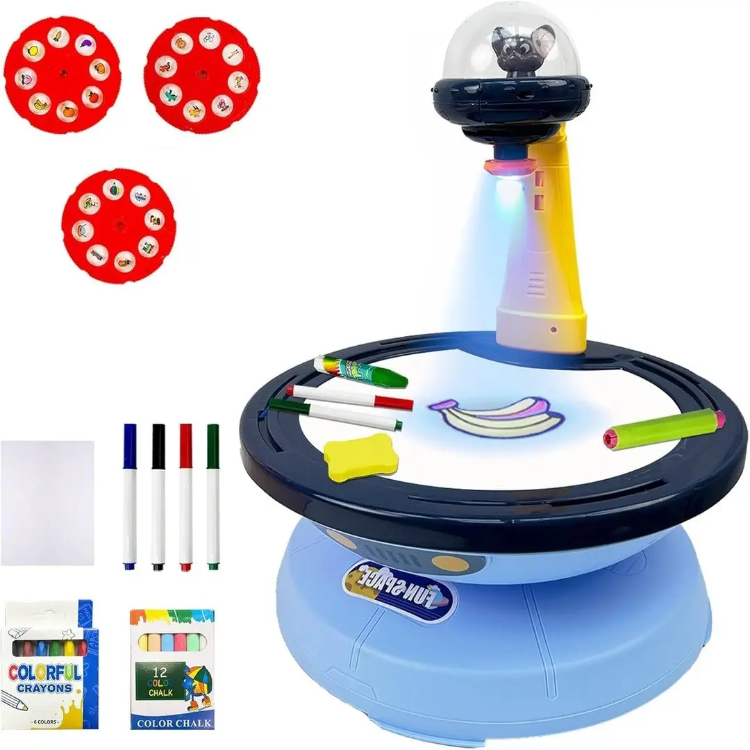 Proiector pentru desen 4in1 Board Games 6636 (Blue)