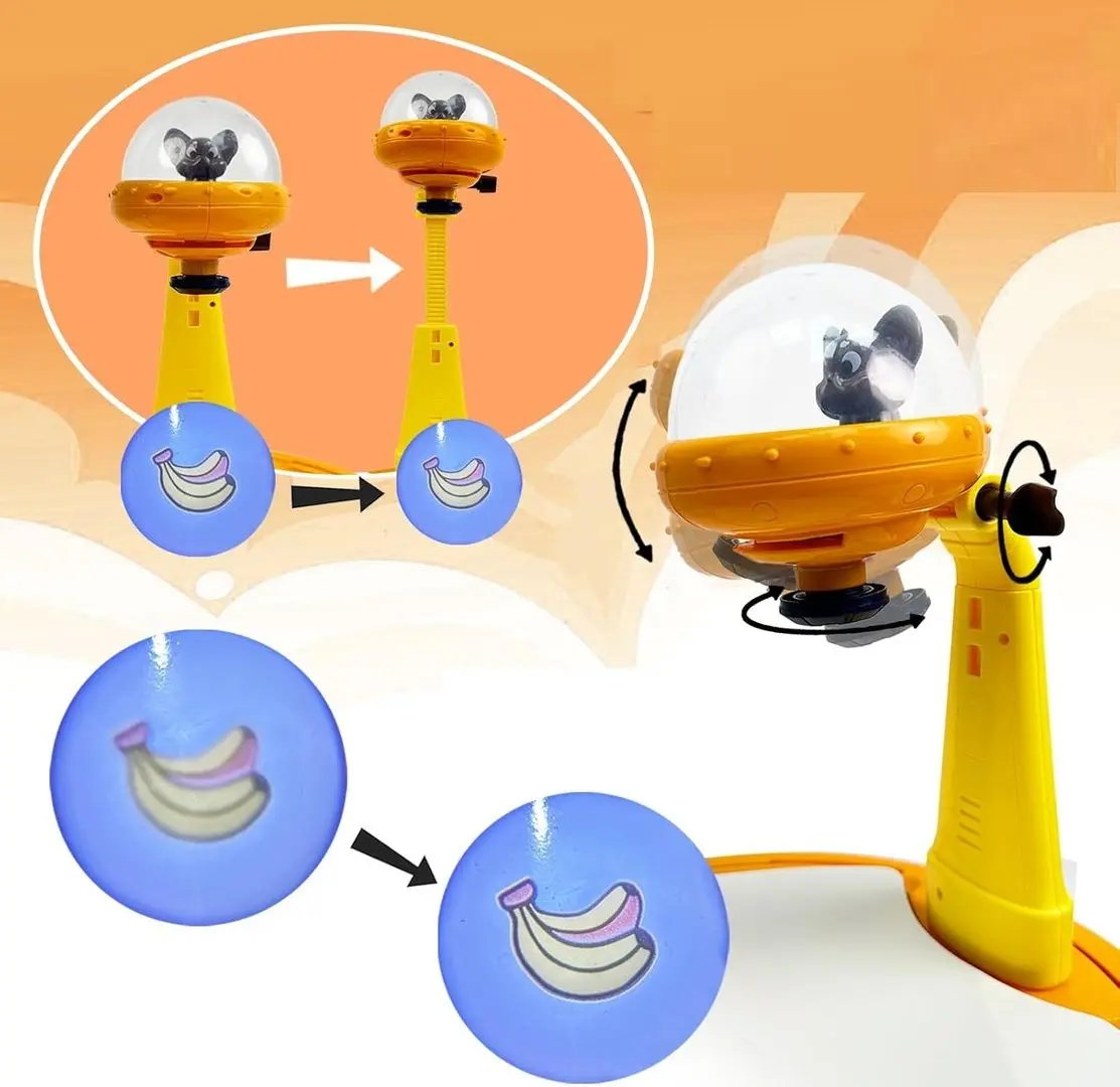 Proiector pentru desen 4in1 Board Games 6637 (Orange)