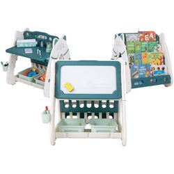 Доска для рисования 3в1 Costway TP10058GN (White/Green) Thumb